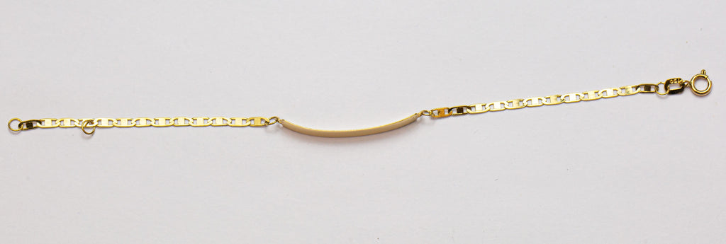 Pulsera infantil con Plaquita