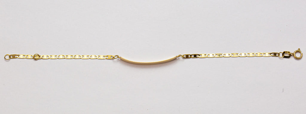 Pulsera infantil con Plaquita