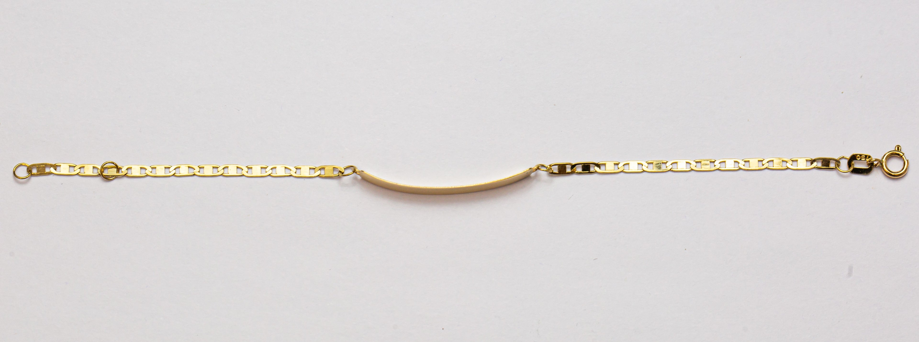 Pulsera infantil con Plaquita