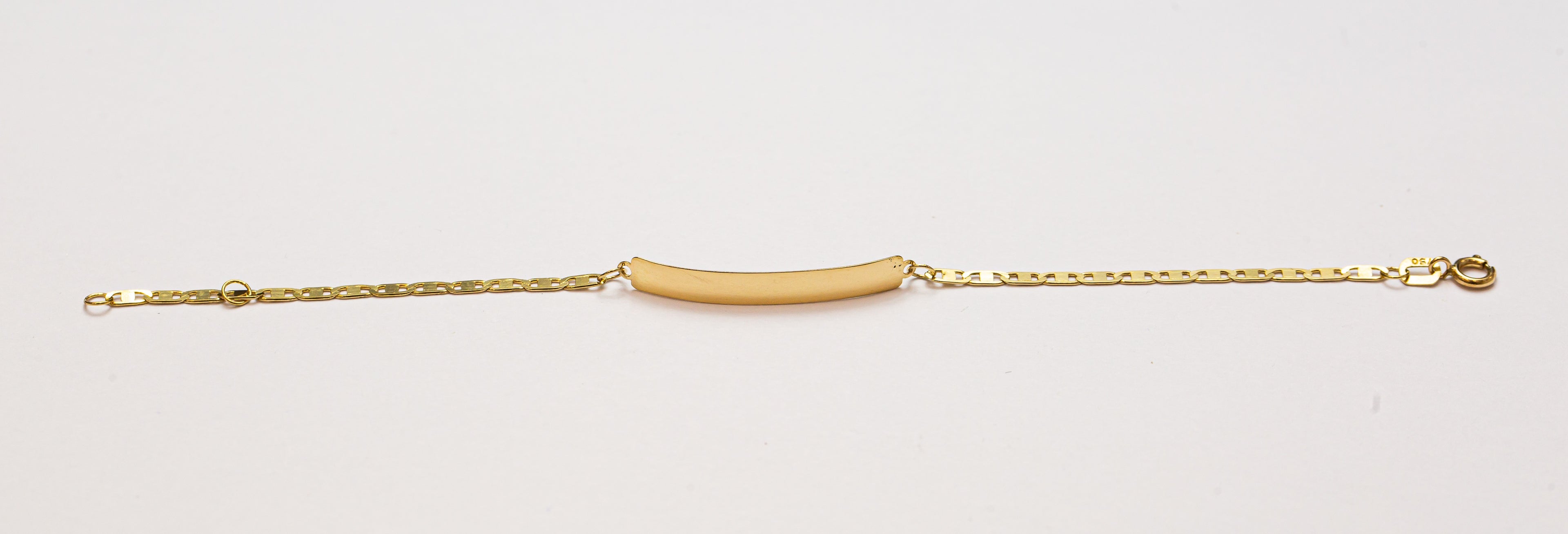 Pulsera infantil con Plaquita