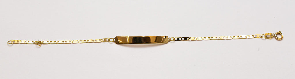 Pulsera infantil con Plaquita