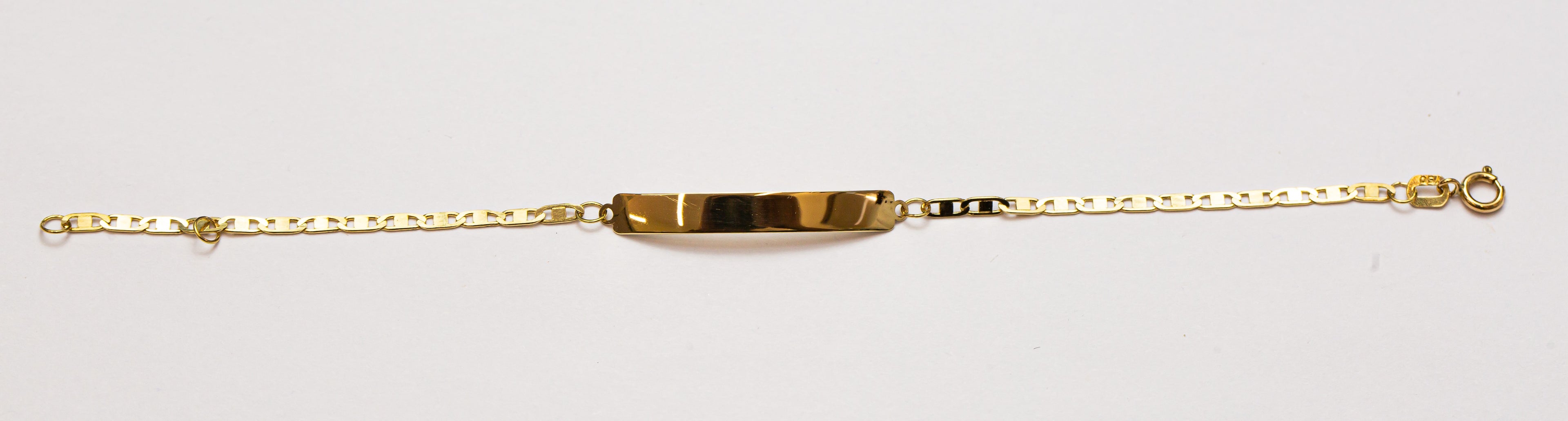 Pulsera infantil con Plaquita