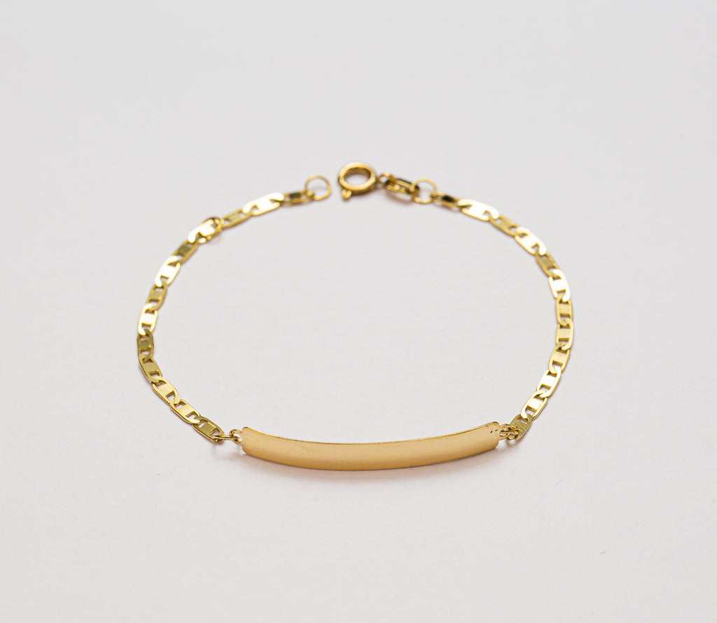 Pulsera infantil con Plaquita