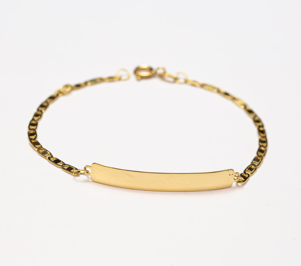 Pulsera infantil con Plaquita