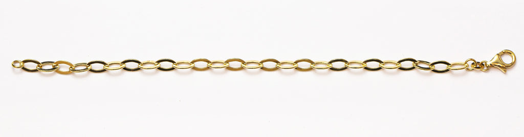 Pulsera de mujer Groumett eslabón aplanado