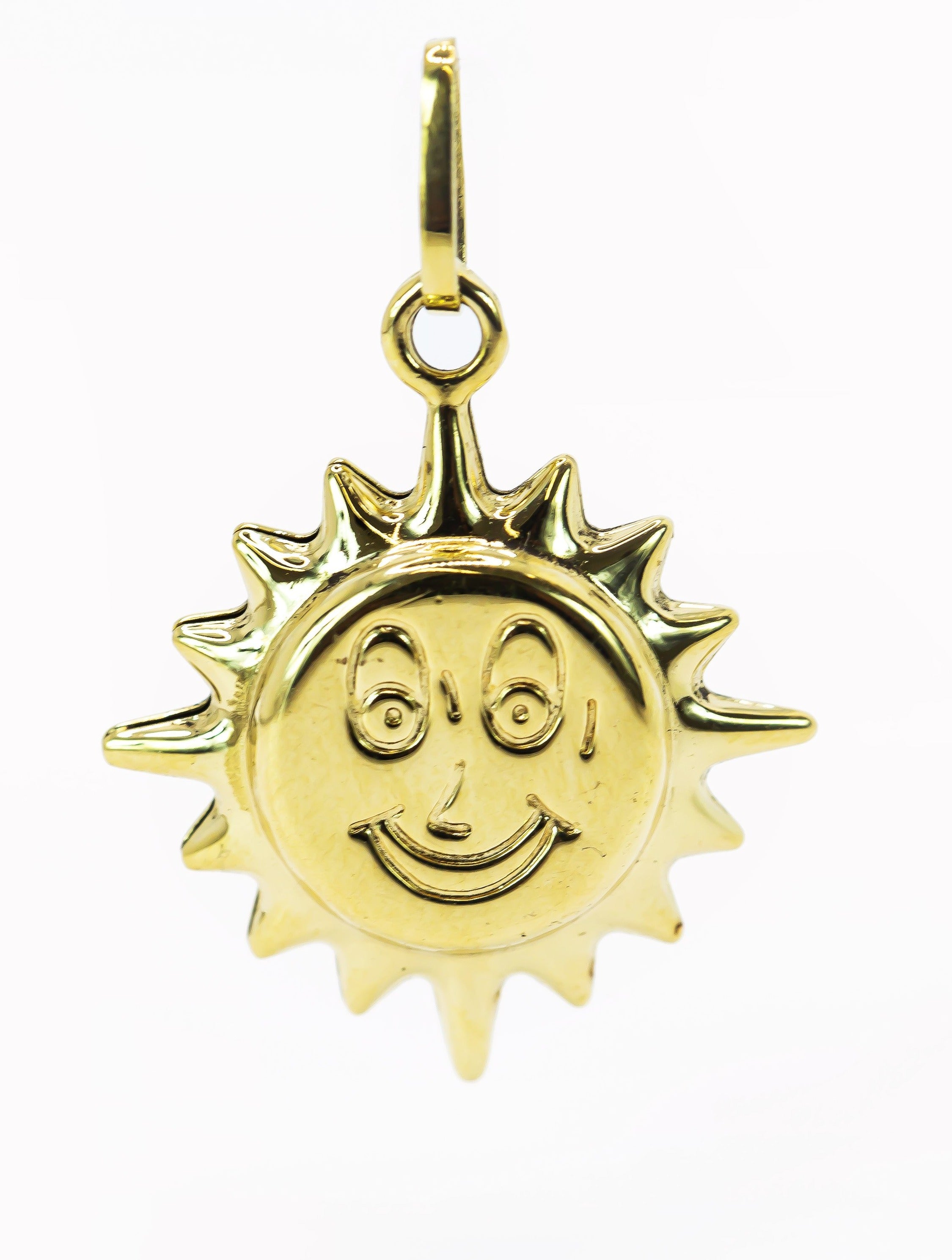 Colgante en Oro Sólido 18K Sol