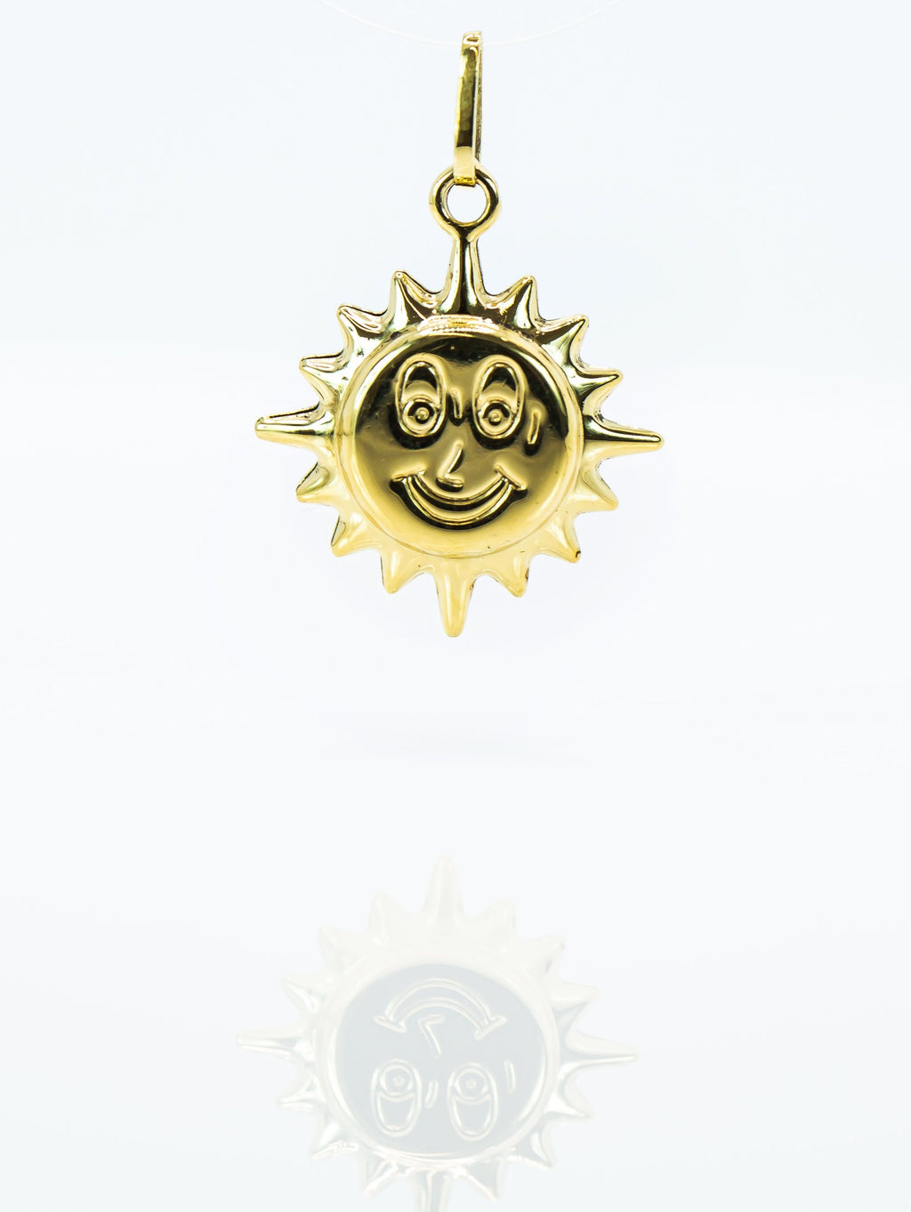 Colgante en Oro Sólido 18K Sol