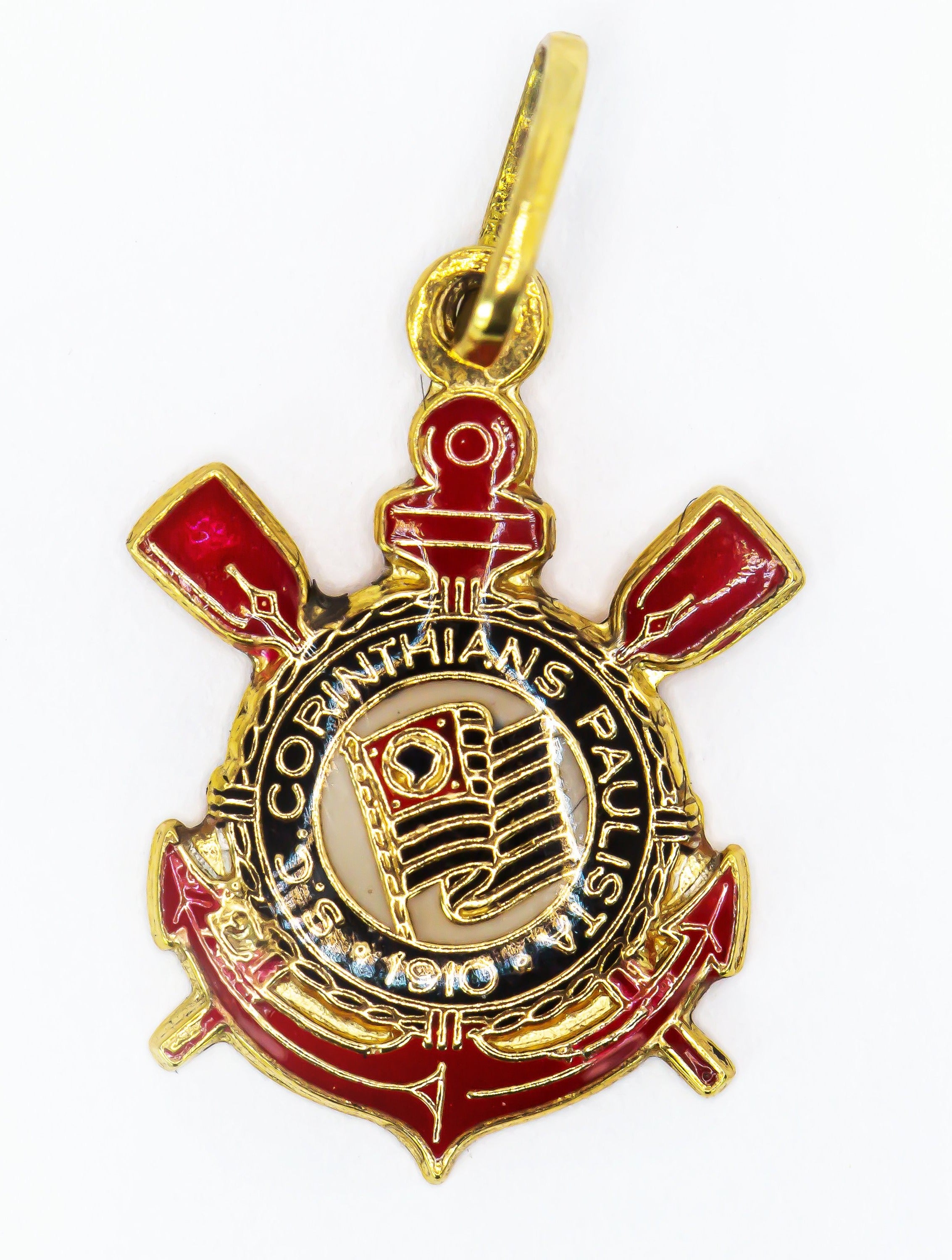 Pingente em Ouro Sólido 18K Corinthians