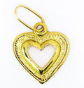 Colgante en Oro Sólido 18K Corazón calado