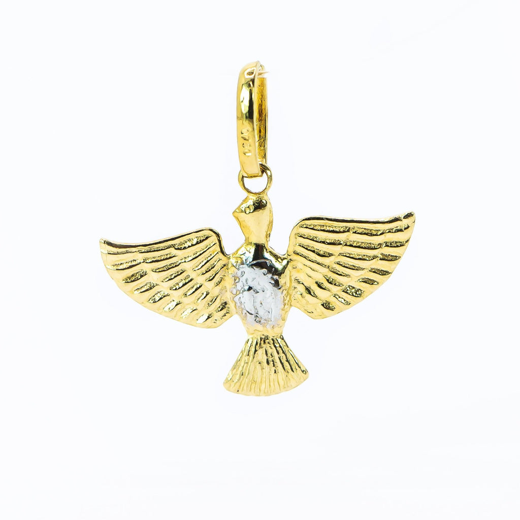 Colgante en Oro Sólido 18K Espíritu Santo