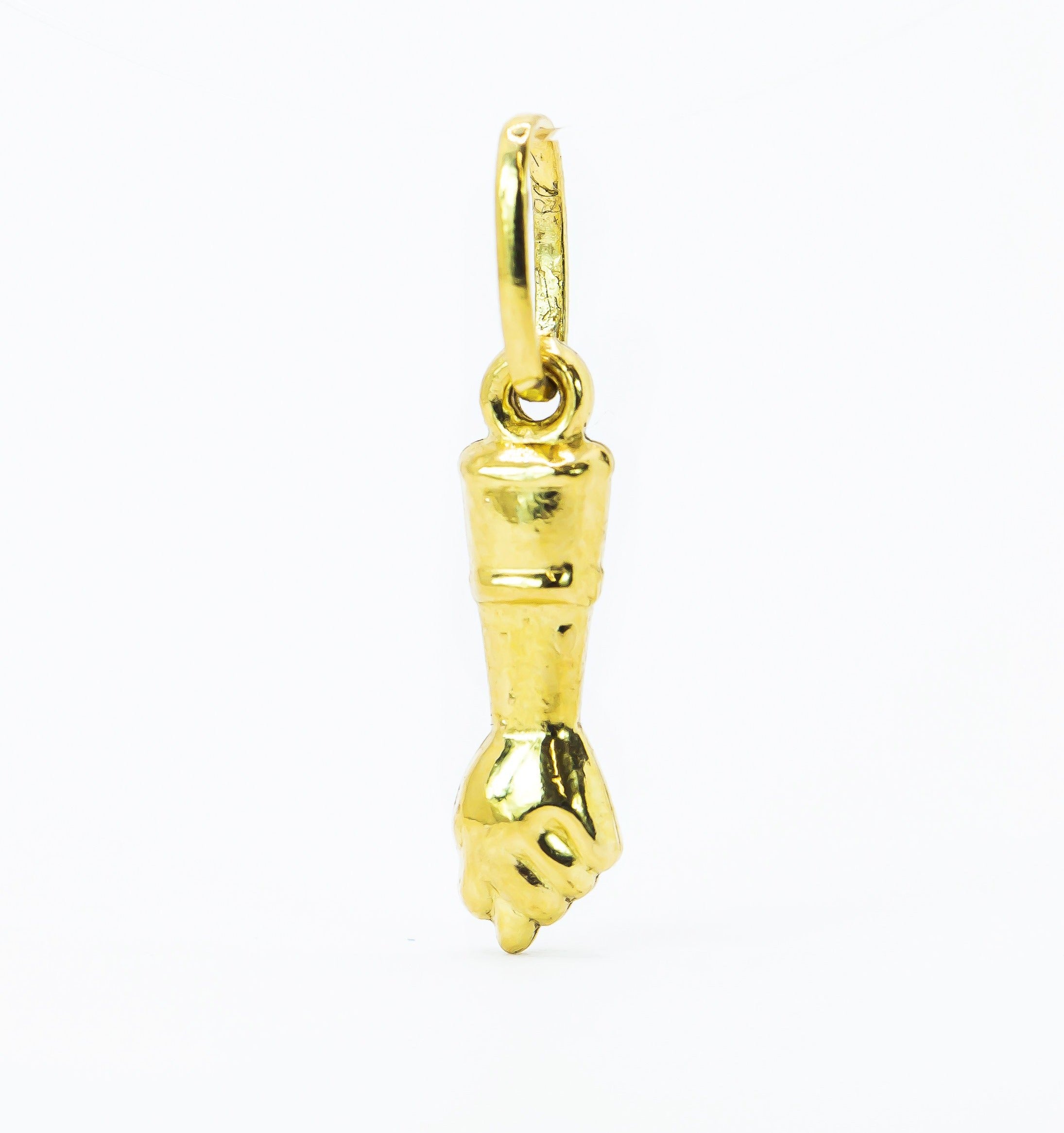 Colgante en Oro Sólido de 18K Higo